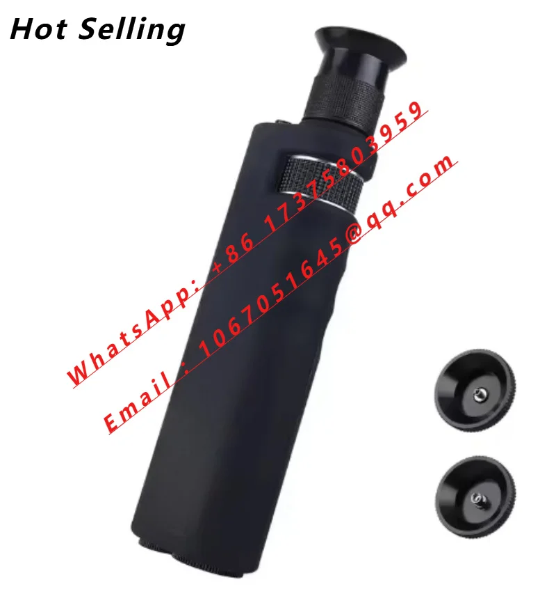200x 400x Handheld FiberProbe  Microscope Inspection  Machine  Fiber Optic Inspection Microscope Lc/sc/fc Connectors Ftth