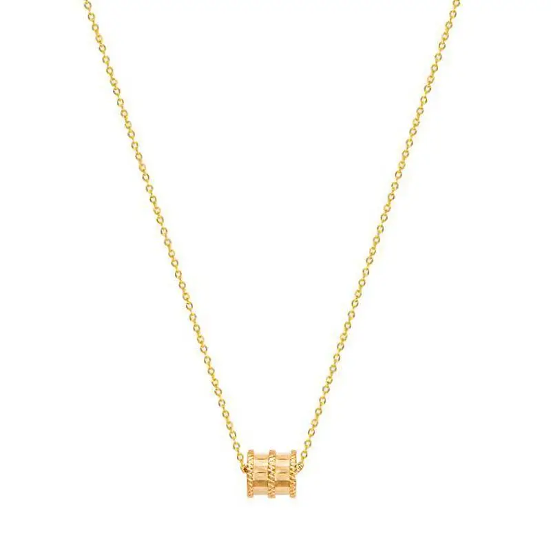 Schlanke Halskette im Luxus-Design, Kreatives Design, Schlüsselbeinkette für Damen, Hochwertiger Schmuck, Geschenk für Frauen – Detail 3