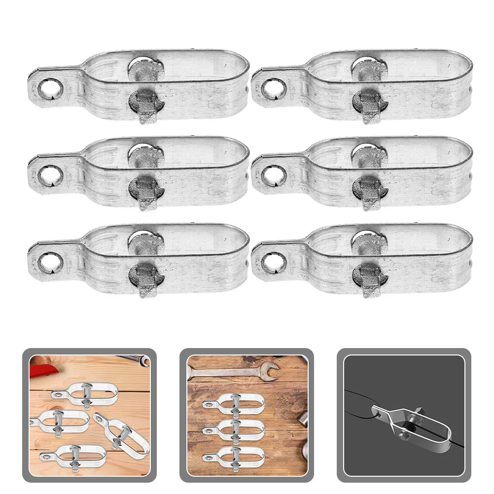 2 Pcs Wire Rope Tightener Picket Fence Tension For Tools Tensioning Steel Tensioner Fencing Line Cable Tighteners Creative