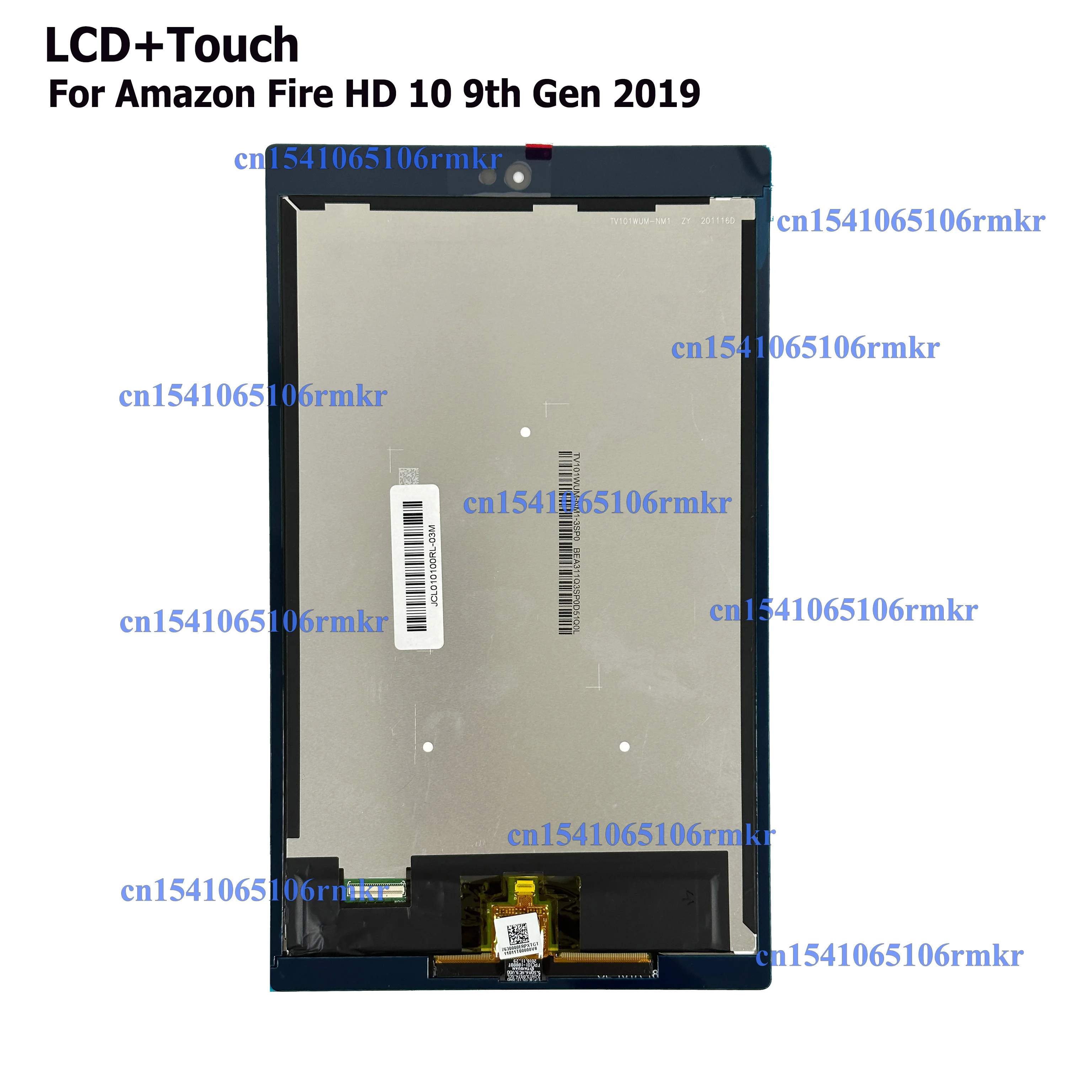 NEW LCD For Amazon Fire HD 10 2019 HD 10 9th Gen KFMAWI M2V3R5 LCD Display Touch Screen Digitizer Assembly Replace Repair Parts