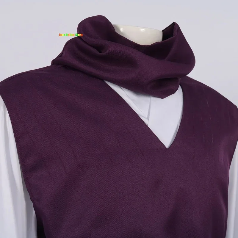 2025 11 Choso 코스프레 의상 가발 애니메이션 시즌 2 보라색 유니폼 Itadori Yuji 할로윈 파티 여성용 남성용