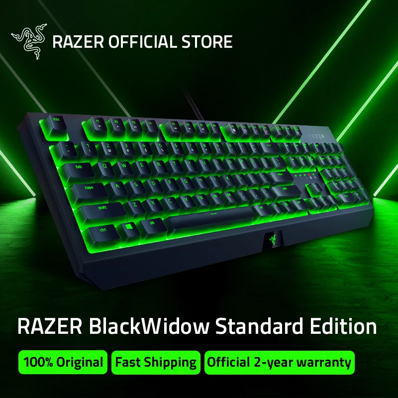 Razer BlackWidow Essential 104-Key Backlit Mechanical Gaming Keyboard