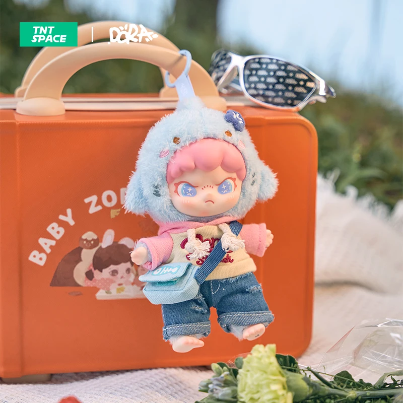 Neue echte Anime Figur Dora Sharky Lala Mädchen Vinyl Puppe Anhänger Kawaii Dora Dekoration Rucksack Anhänger Puppe Weihnachtsgeschenk