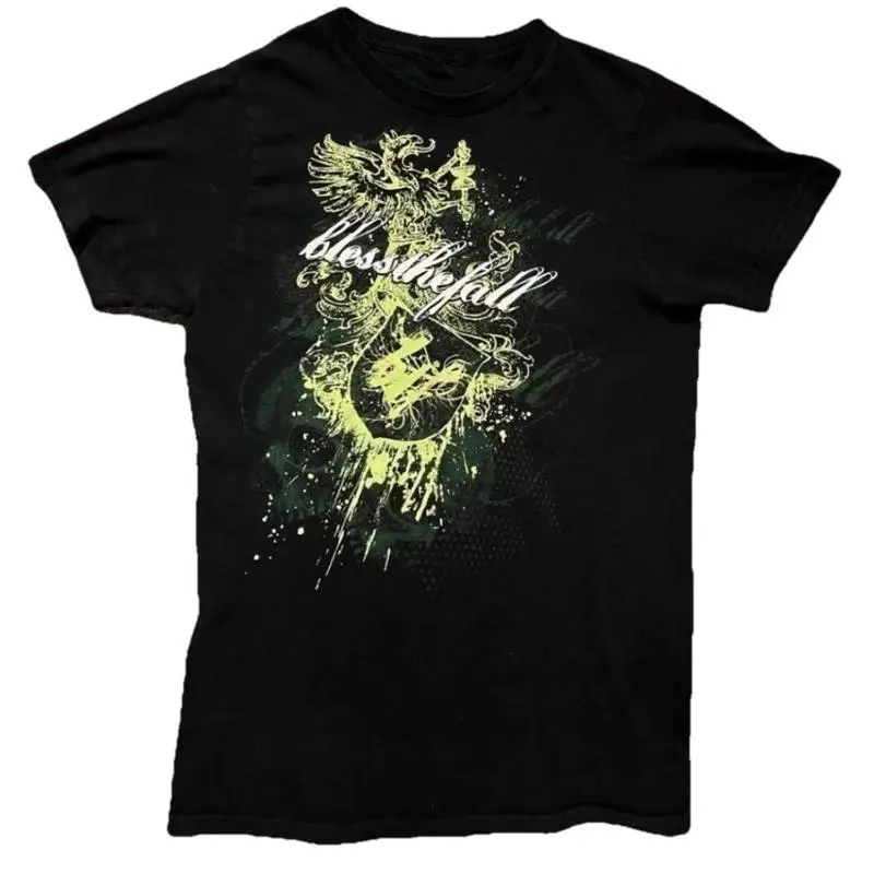 2025 BlessTheFall Black Cotton All size S 4XL For Fans T shirt MI165