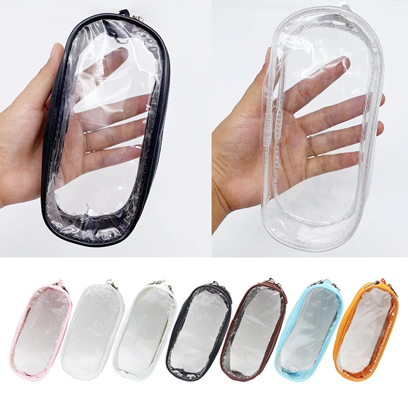 1Pc 1/12 Bjd Pop Uitgaan Tas Transparante Opbergtas Sleutelhanger Pop Reispakket Hanger Accessoires