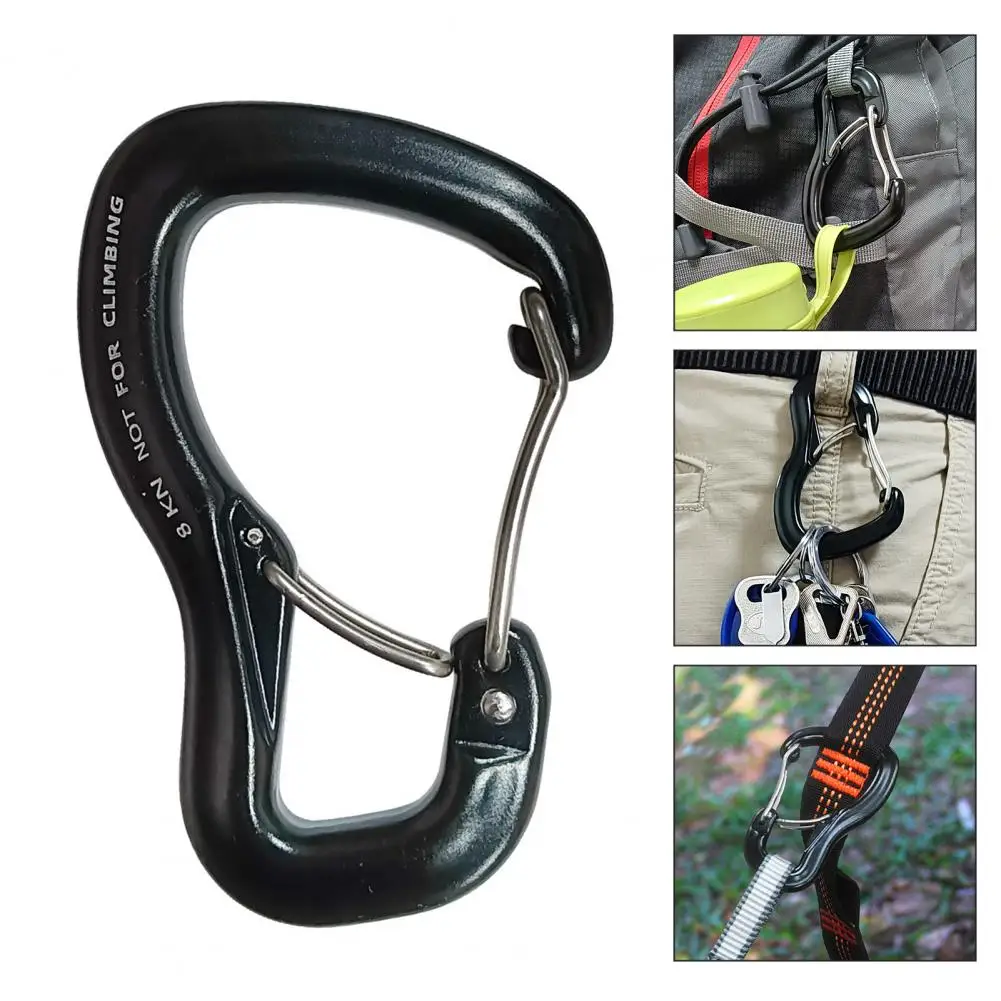 

Large Carabiner Clip High-strength Strong Load-bearing Rustproof Lightweight Heavy-Duty Strong D-Ring Carabiner Tool