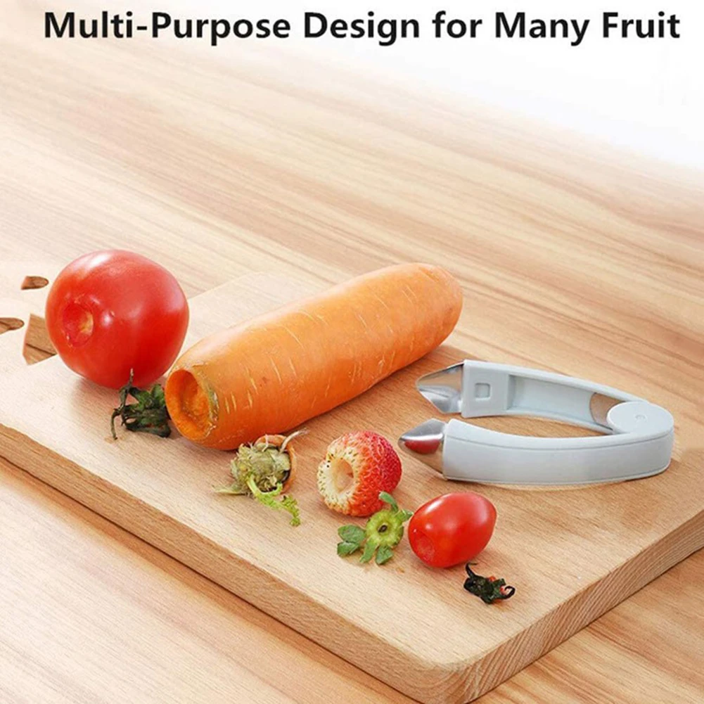 Fruit Corer Effortless Fruit Corer Tool for All Sizes of Soft Fruits and Vegetables Saves Time and Reduces Waste