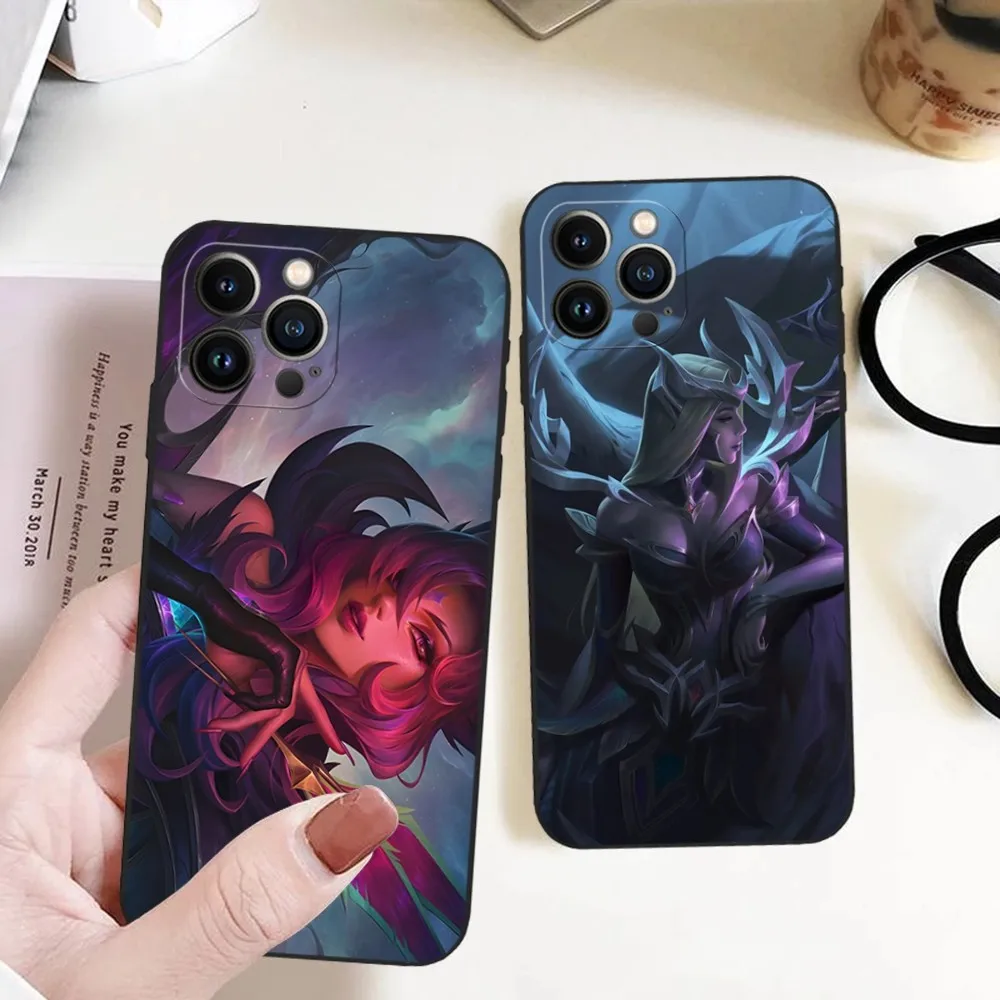 LeagueS of Legends Phone Case for iphone 13 11 15ProMax 14 12 Pro Xs Max Mini Xr X 7 8 6 6s Plus Shell Coque