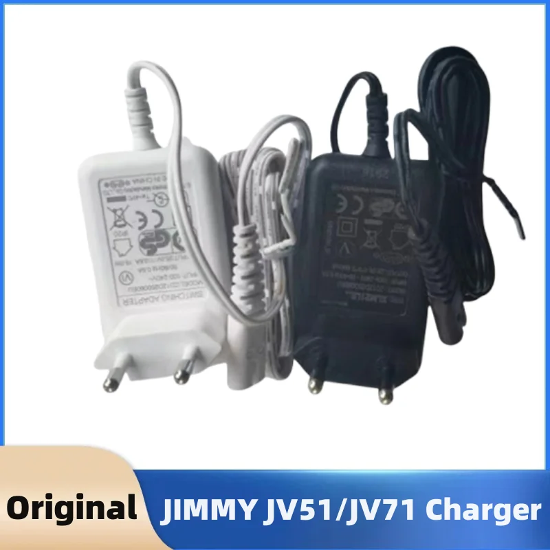 อะแดปเตอร์ของแท้ใหม่สำหรับเครื่องชาร์จ jimmy JV51 25V JV71 JV52 JV53เครื่องดูดฝุ่นไร้สายแบบมือถือ JV51 jimmy