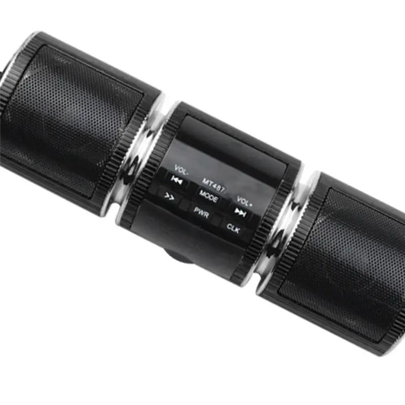 Compacte nieuwe motorfiets auto Bluetooth MP3 audio retrofit audio waterdichte luidspreker multifunctioneel met display dubbele luidsprekers