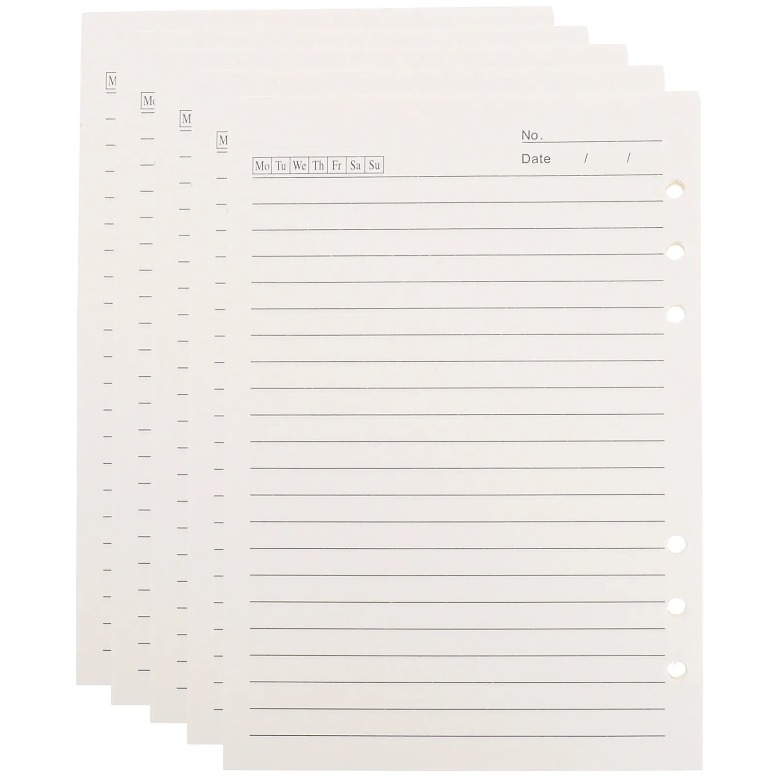 5-fogli-di-carta-di-ricambio-a5-per-quaderno-a-6-fori-per-scrittura-fluida-ideali-per-prendere-appunti-disegnare-e-scrivere-diari