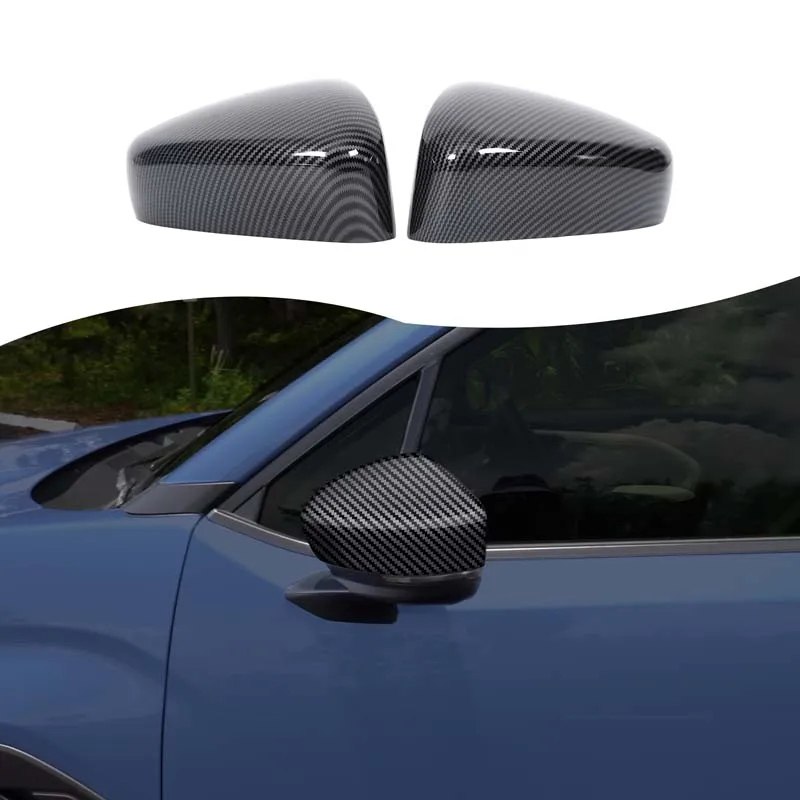 Car Styling ABS Car Side Door Rearview Mirror Cap Cover Sticker Exterior For Subaru Forester 2025+ Car Accessories