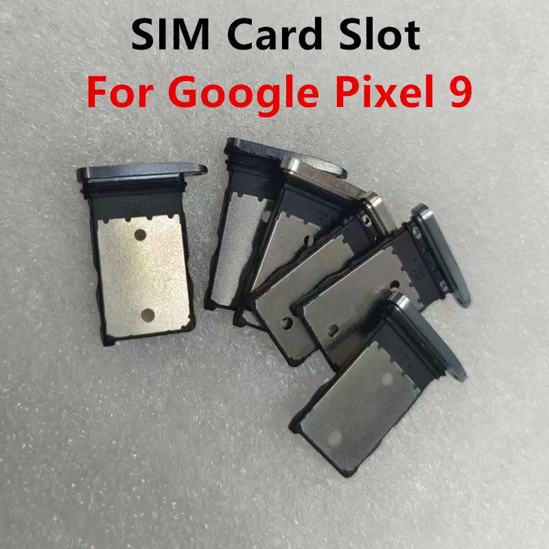 Pixel9 SIM Card Slots For Google Pixel 9 SIM Tray Adapters Socket Holder Replace Phone Housing Repair Parts