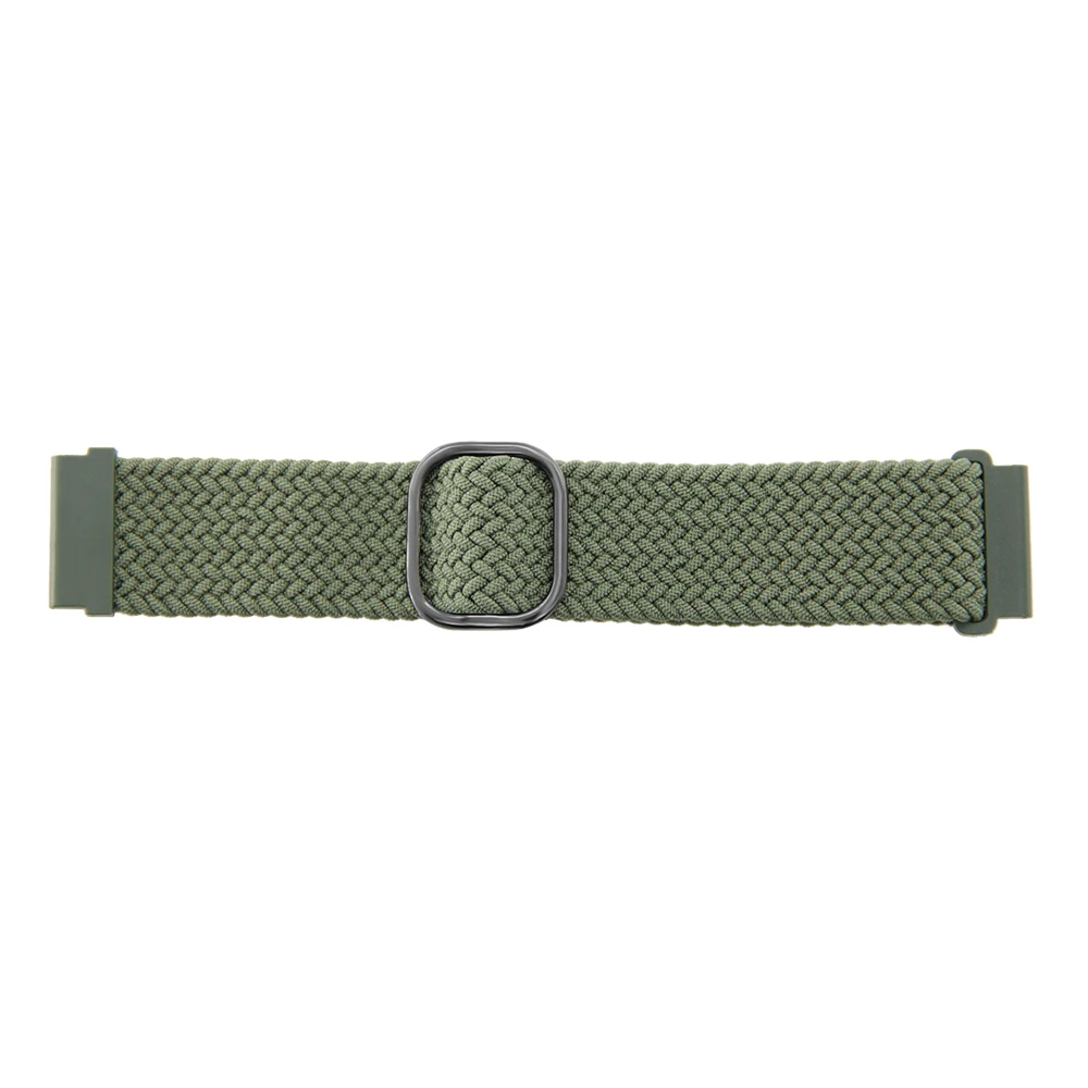 

22mm Nylon Elastic Woven Strap For Amazfit Series Quick Release Sliding Metal Buckle Breathable Adjustable Watch Band Men Women