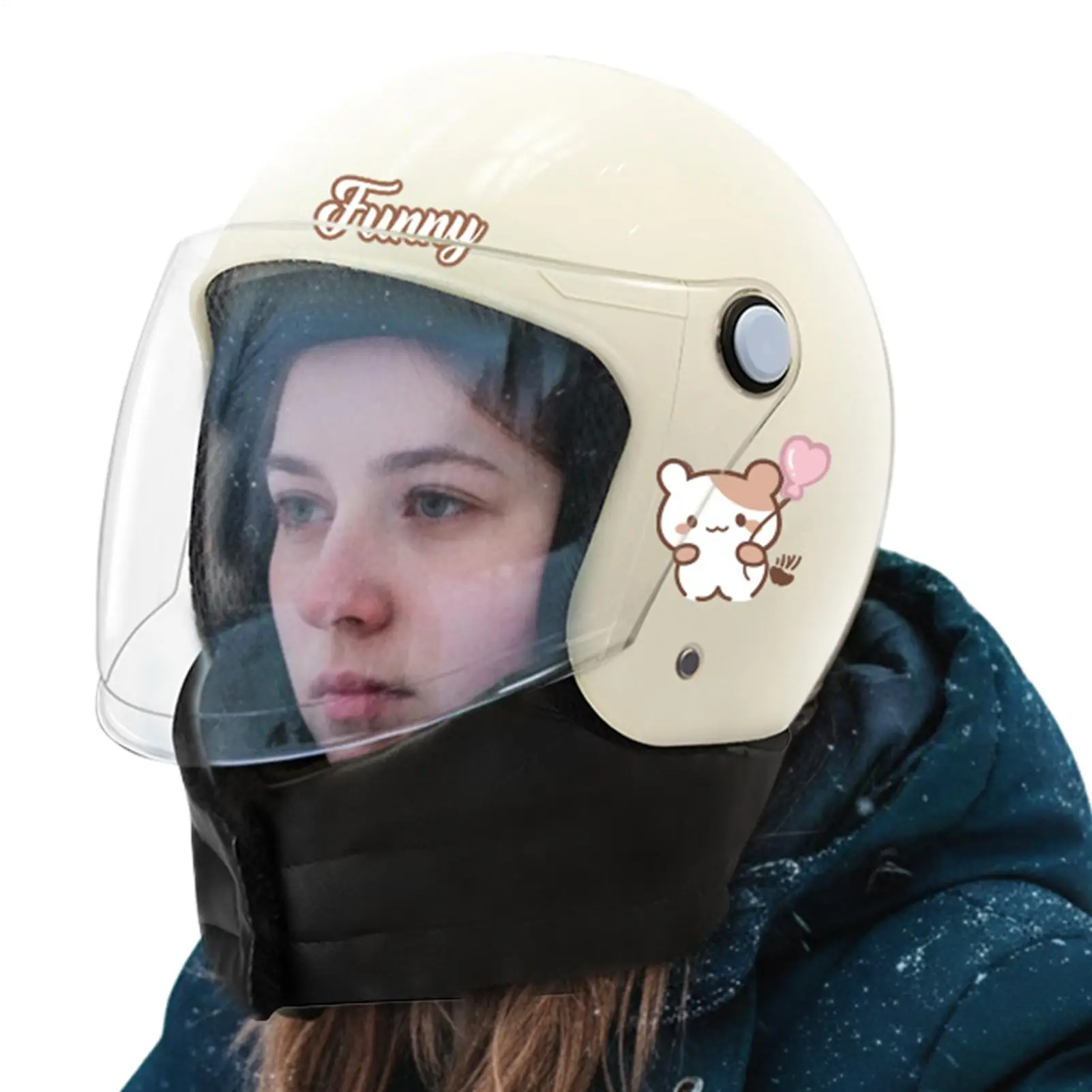 

Electric Scooter Helmet Thermal Protective Headwear Bicycle Helmet For Men Women Youth Winter Motorcycle Skateboard Snowboard