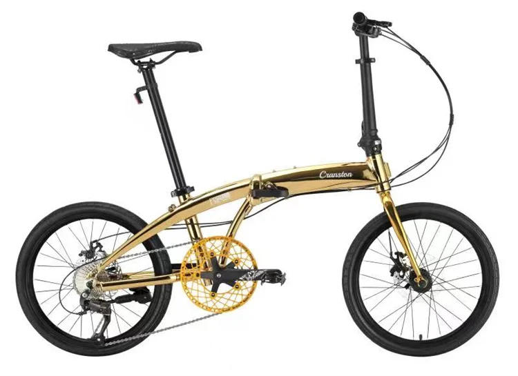 

Cranston 9-speed 20 inch foldable bicycle, super lightweight and portable for men and women with variable speed pedals