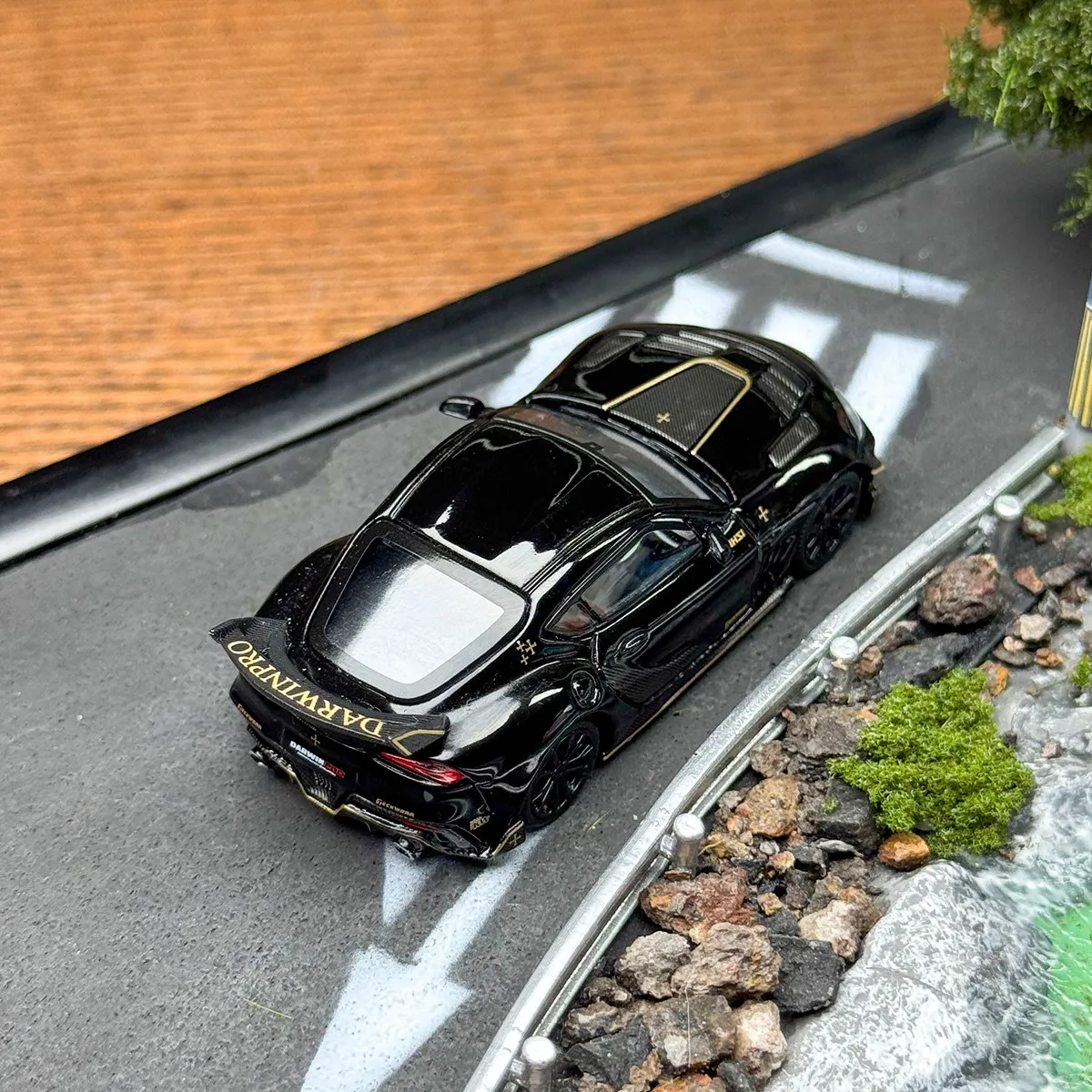 POPRACE 1:64 ซูปร้า A90 ดาร์วิน โปร โมเดลรถอัลลอย