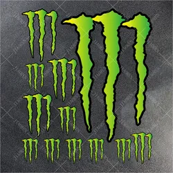 Vinyl Monster Energy Sticker Logo Decal For Yamaha Honda Suzuki Kawasaki