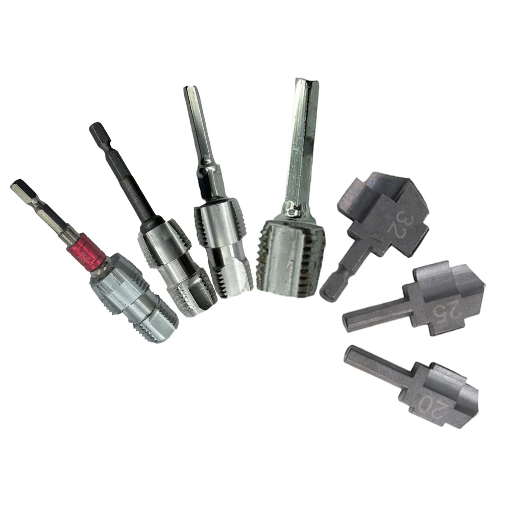 3 قطعة/المجموعة 20/25/32 مللي متر PPR رفع صعدت لقمة ثقب 6.35 مللي متر مسدس عرقوب انبوب ماء اتصال أدوات السلطة أداة الملحقات