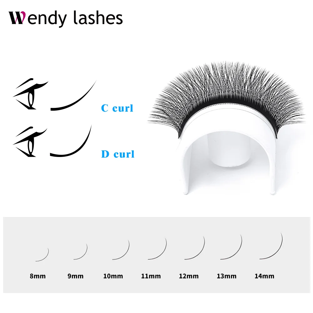 W Shape Eyelash Extensions 3D/4D/5D/6D Premade Volume Fan W Style Lashes Comfortable New Faux Mink Volume Lashes Natural Eyelash