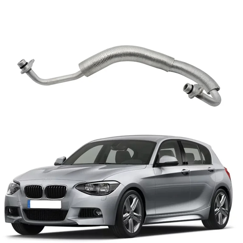 1 PCS Turbocharger Coolant Supply Line 11537643094 Silver Car Accessories For BMW F20 F30 G30 X3 X4 125I 330I