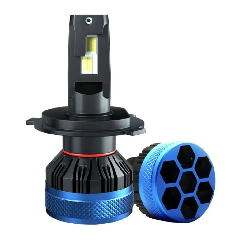High power 100w Q21 super bright LED headlight bulb high beam low beam H4 LED headlight