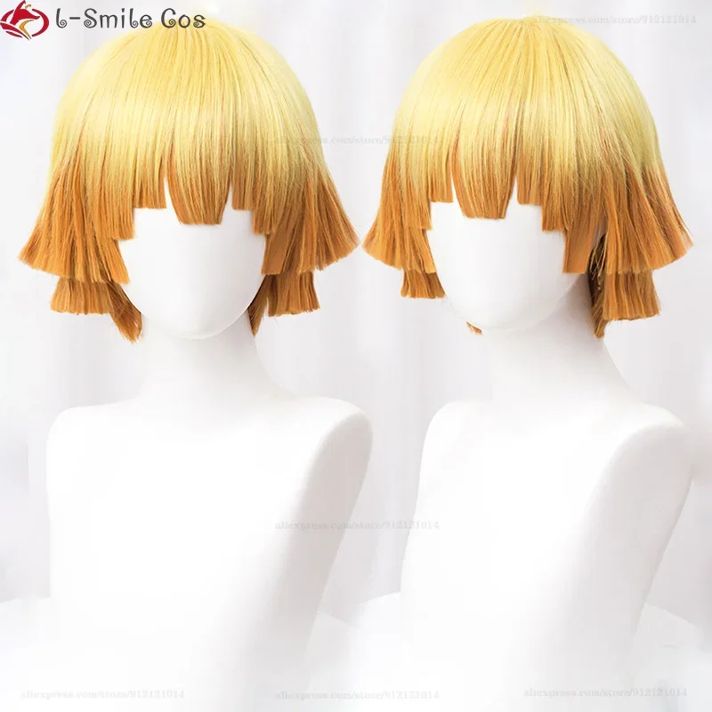 High Quality Anime Uzui Tengen Kochou Kanae Kamado Nezuko Kanroji Mitsuri Rui Hashibira Inosuke Sabito Cosplay Wig