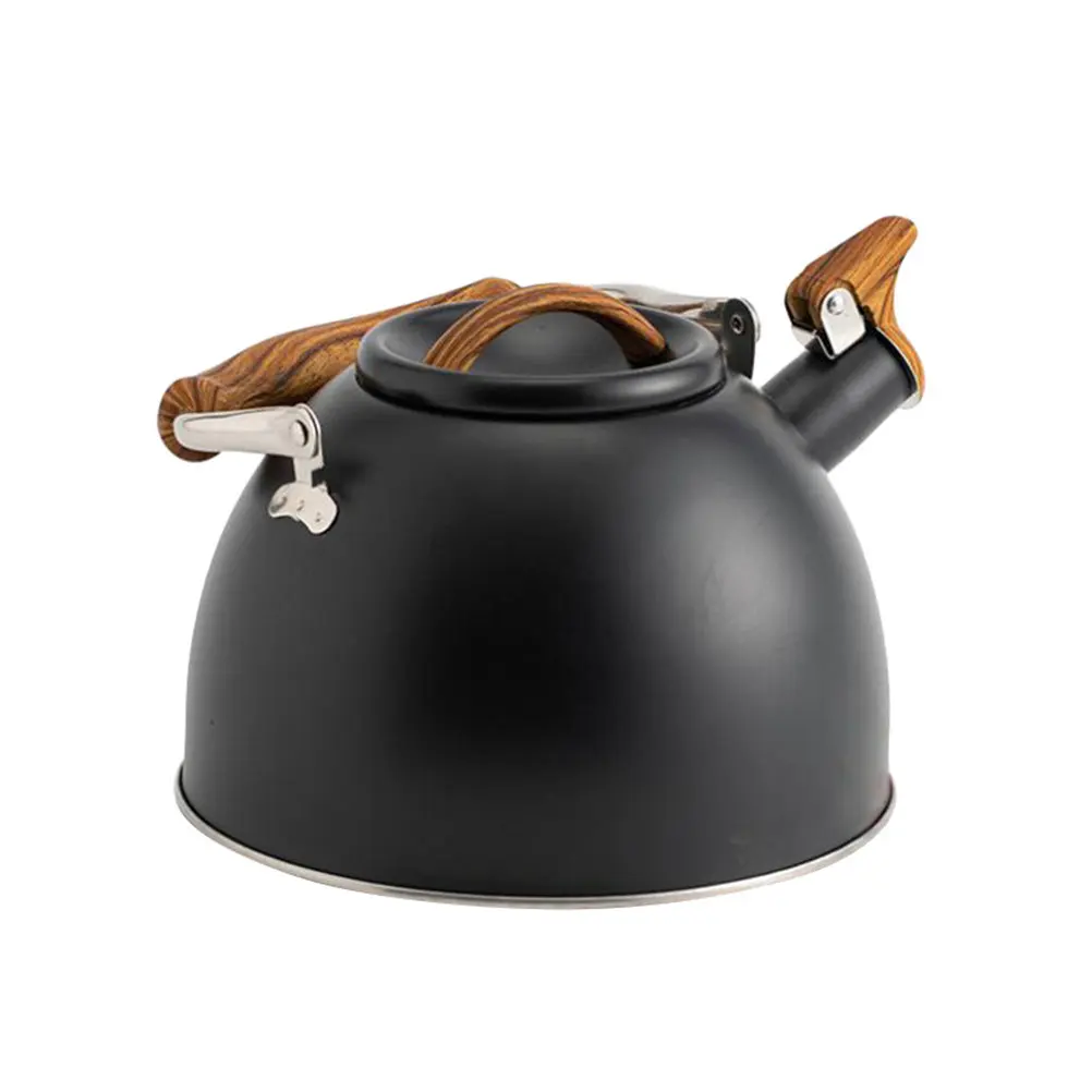 

Premium Whistling Tea Pot 1.5L Household Water Boiling Kettle Rustproof Stovetop Sounding Kettle for Coffee Tea Instant Soup