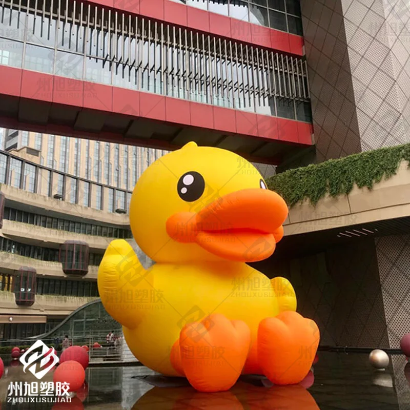 Giant inflatable duck Duck promotion Duck shopping mall outdoor park decoration props