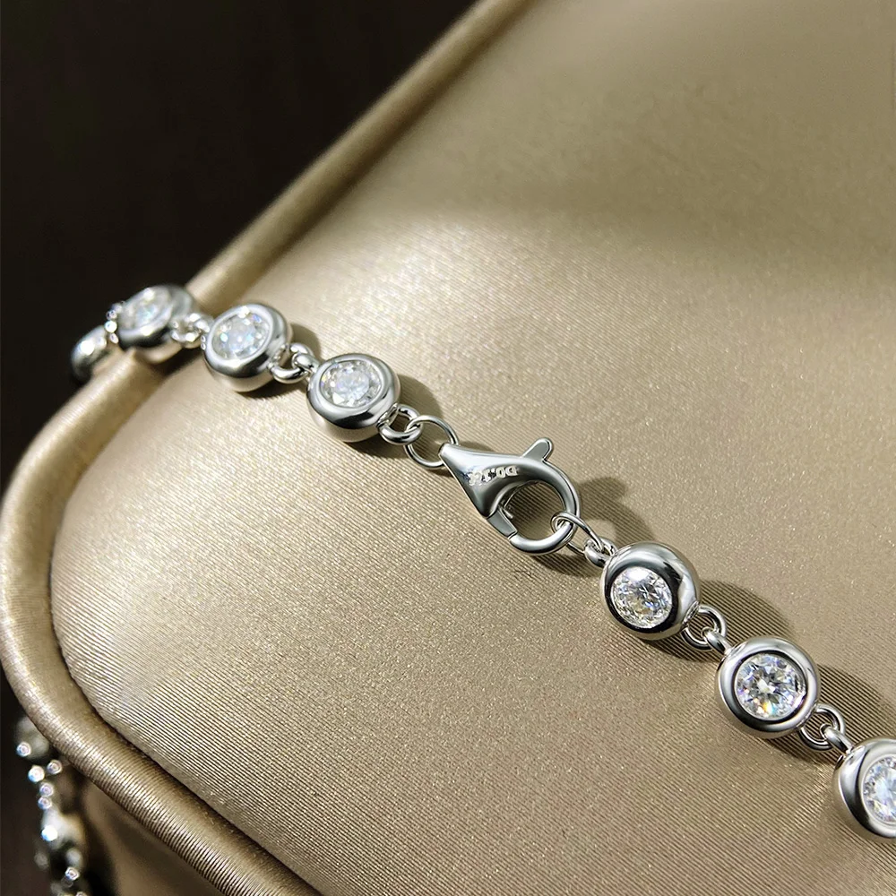 Thumbnail 3 - #19 Latest Moissanite Tennis Bracelets Offers