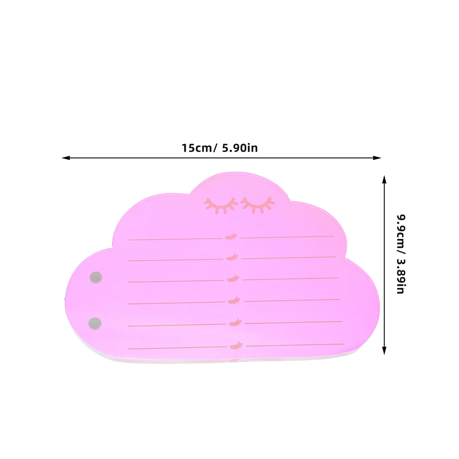 الاكريليك سحابة على شكل رمش تمديد البليت قاعدة مغناطيسية كاذبة لاش المنظم تطعيم مجلس لاش حامل لوحة ماكياج #5