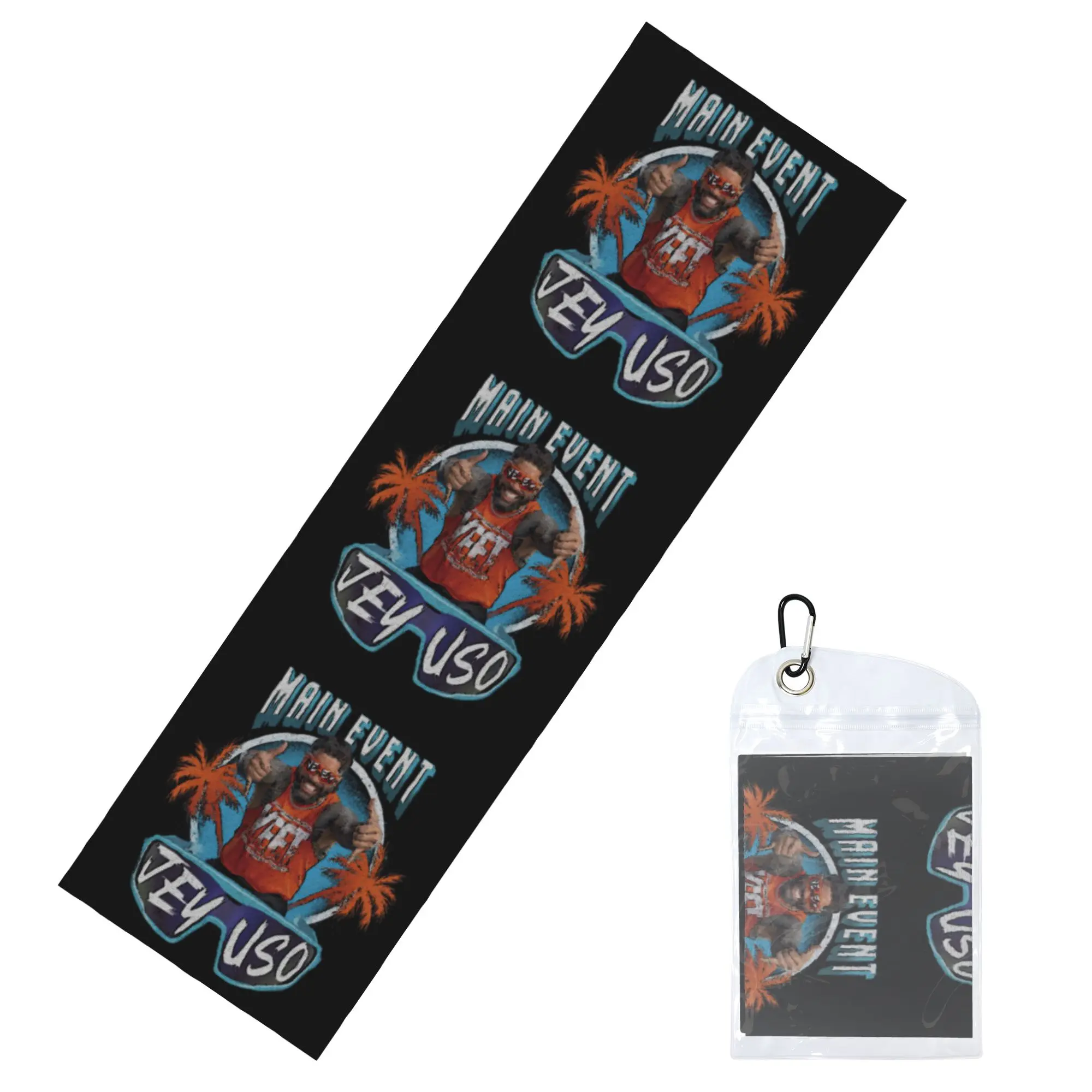 Jey Uso Yeet Wrestling Art Cold Exercise Towel   Super Soft Breathable Instant Cooling Towel Swimming Towels