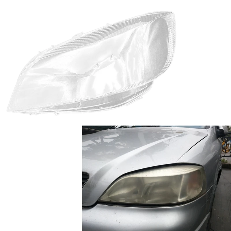 

For Opel Astra Headlight Shell Lamp Shade Transparent Lens Cover Headlight Cover