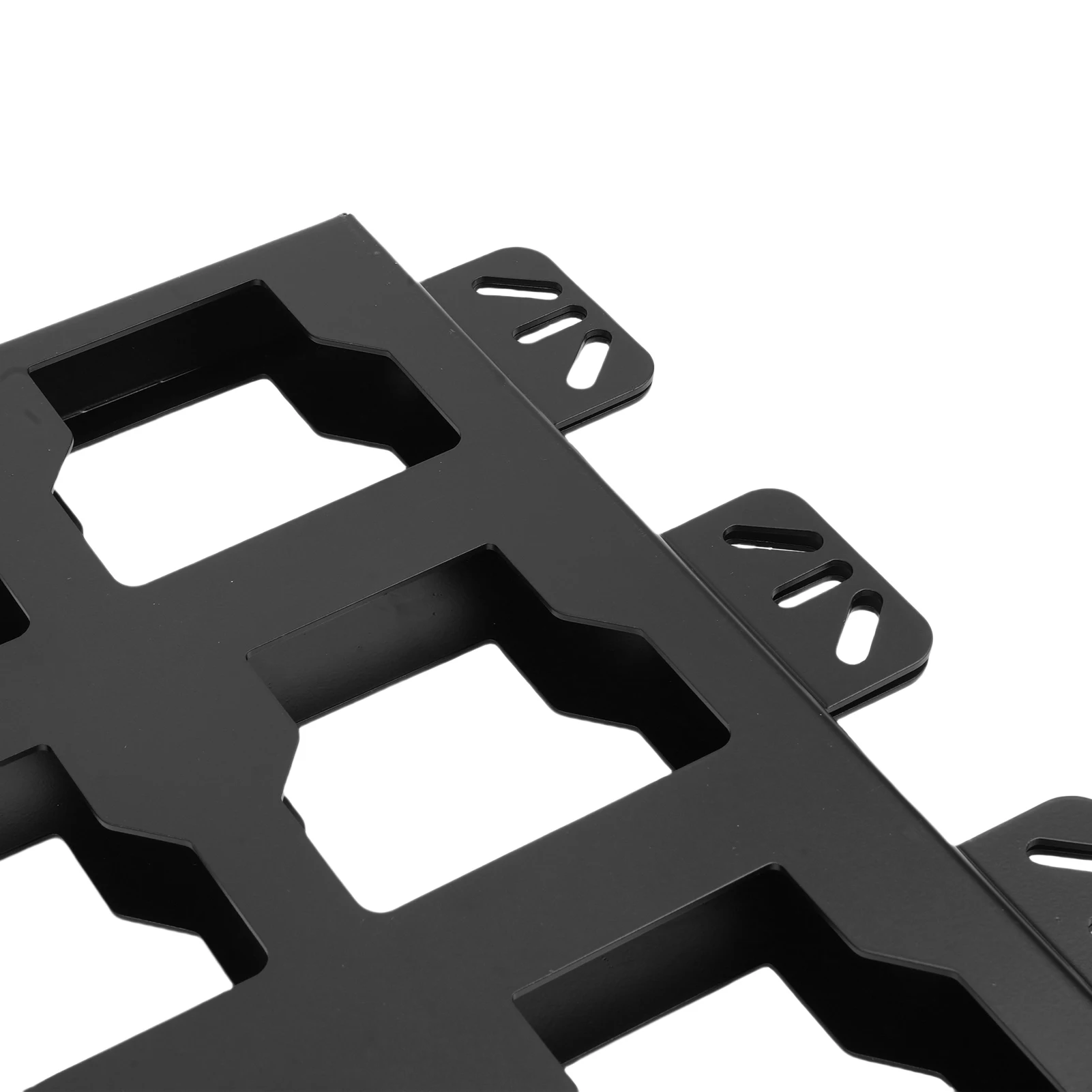 Heavy Duty Tool Box Bracket Mounting Plates Compatible with Milwaukee Packout Toolbox 100 Lbs Metal Full Plates for Tool Storage