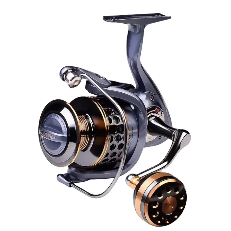 Spinning Reel 11-21KG Max Drag Fishing Reel 2000-7000 Series Carp Front and Rear Drag System Fishing Wheel Freshwater