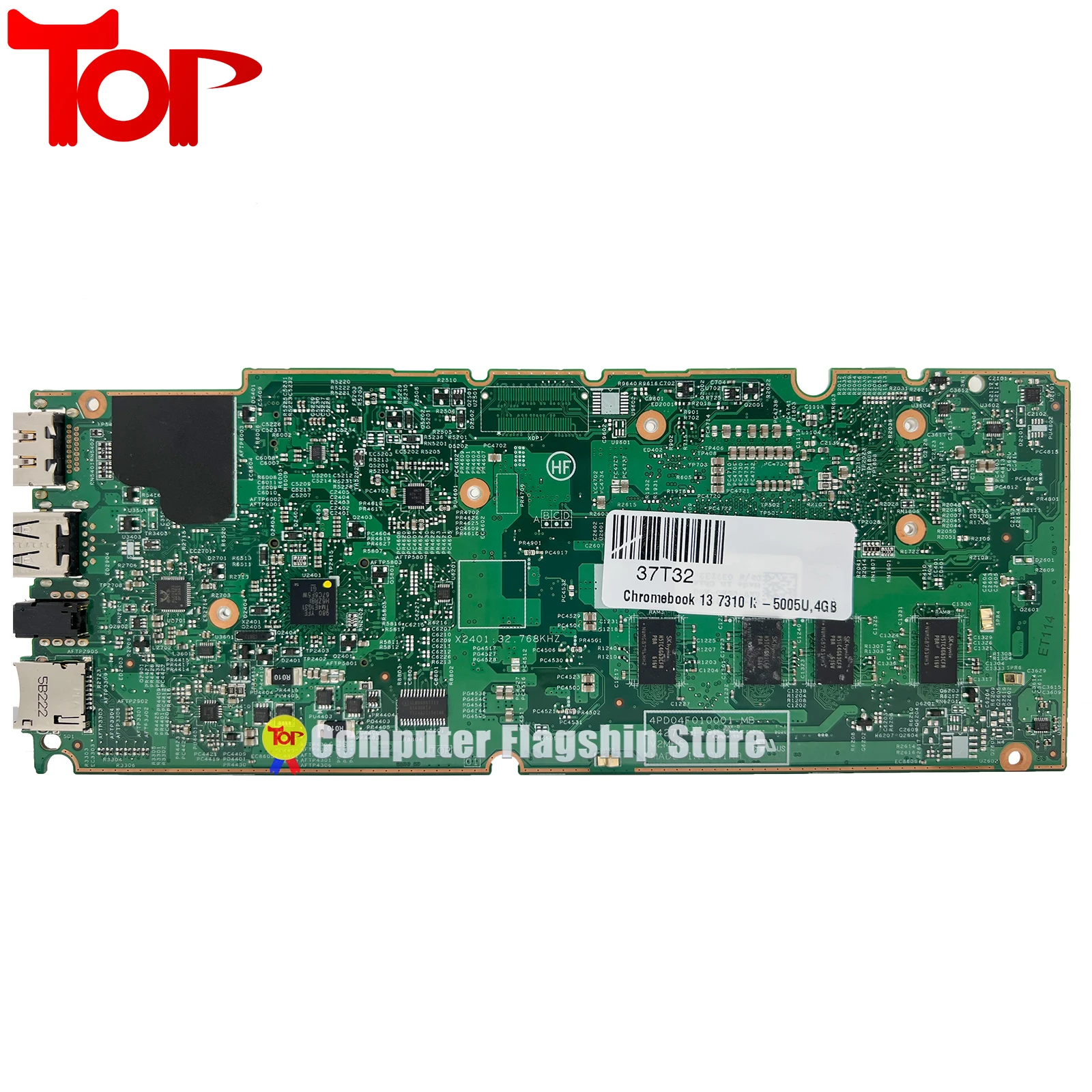 14271-1 Laptop Motherboard For DELL Chromebook 13 7310 I3-5005U I5-5200U I7-5500U 4G-RAM Fast Shipping