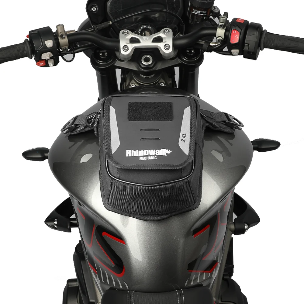 Rhinowalk-riñonera para motoci - Magnetic Tank Bag reseña y precio