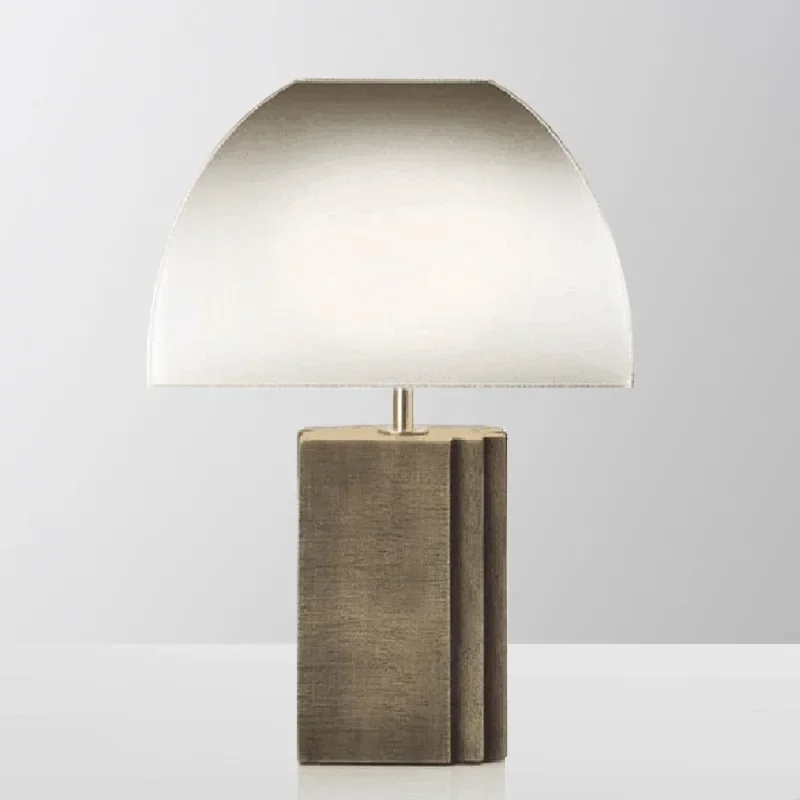 Modern Chinese Simple Design Living Room Study Bedroom Bedside Lamp Hotel Club Custom Retro Table