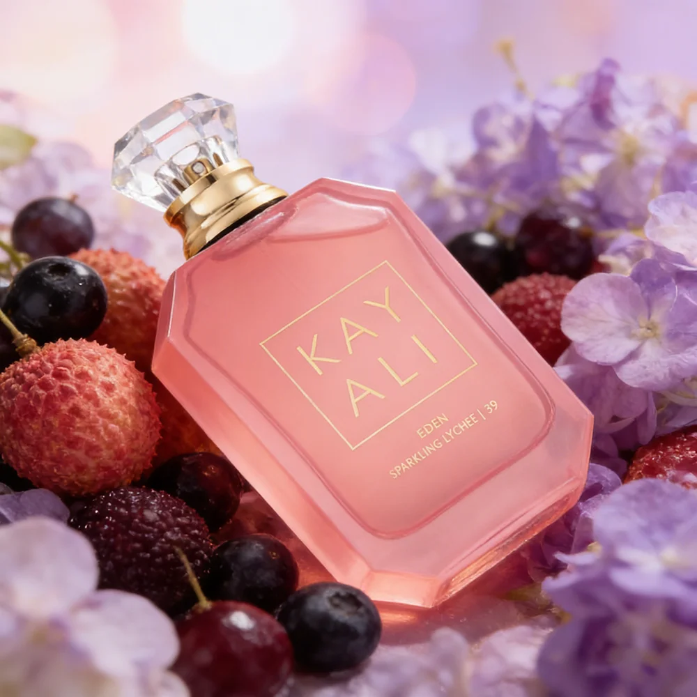 KAYALI EDEN SPARKLING LYCHEE | 39 Eau de Parfum 3.4oz/100ml, Luxury Fruity Floral Unisex Scent with Lychee & Fresh Floral Notes