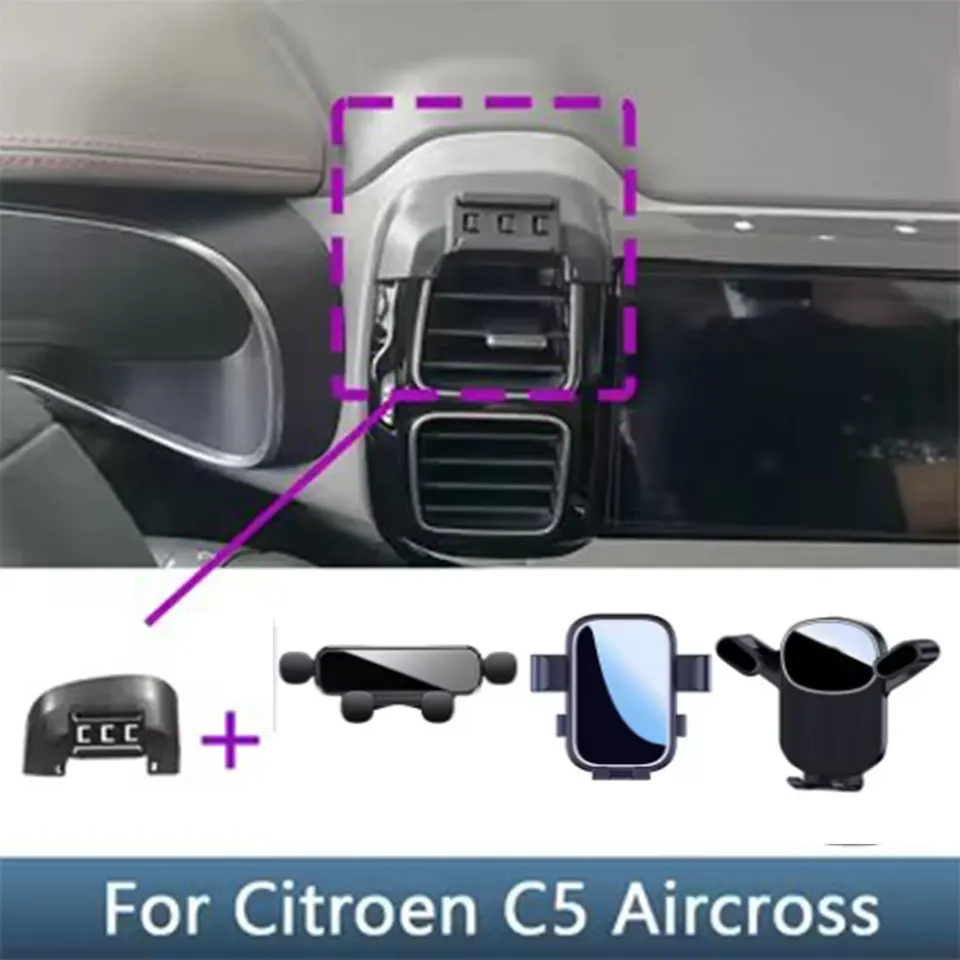 For Citroen C5 AIRCROSS 2017 2018 2019 2020 2021-2023 Car Phone Holder Special Fixed Bracket Base