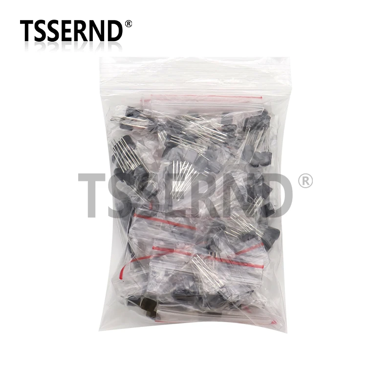 Transistor Assorted Kit TO-92 18kinds*10pcs=180pcs 2N2222 S9013 S9014 S9015 S9018 S8050 S8550 2N5551 2N5401 2N3904 2N3906 C1815