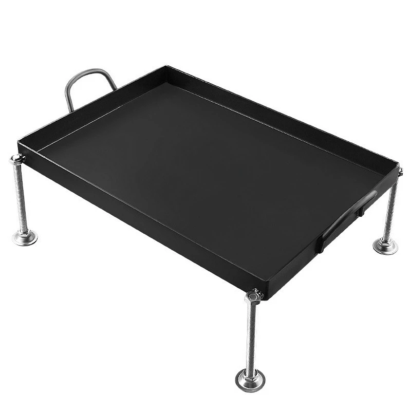 commercial iron griddle plate for barbecue cold noodle squid tofu household street stall frying pan