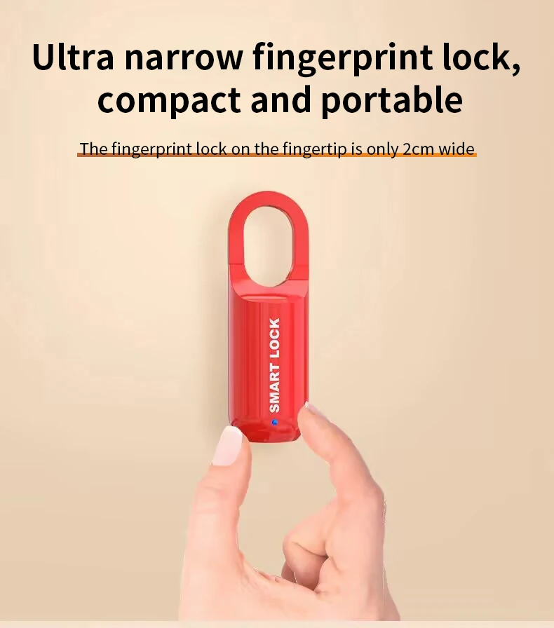 Замок ящика с отпечатками пальцев, замок с отпечатками пальцев, защита от кражи, USB перезаряжаемый замок с отпечатком пальца для багажа, замок с отпечатком пальца