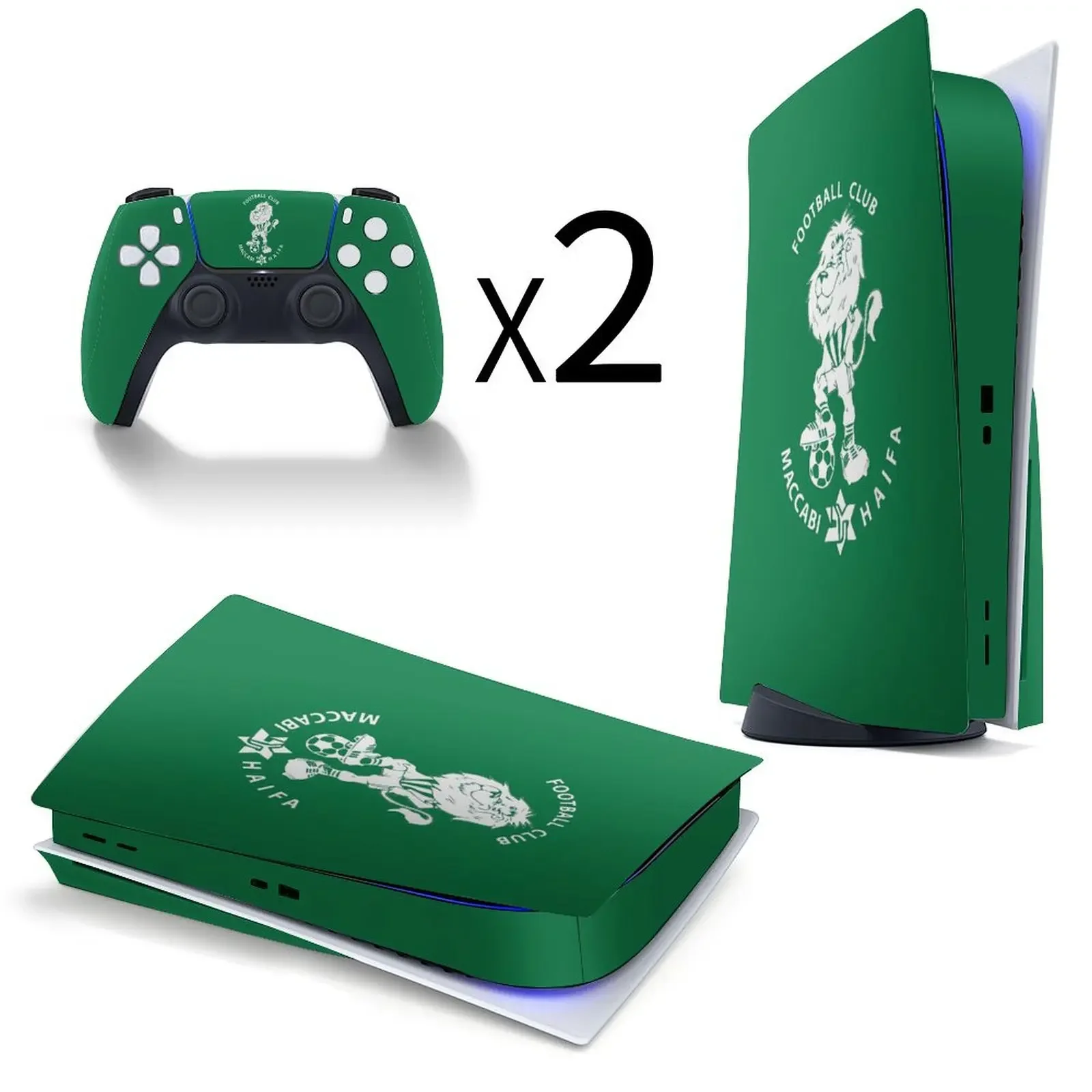 

Israel F.C MHFC For PS5 Game Controller Protective Decal Skin For PS5 Accessory Sticker Case