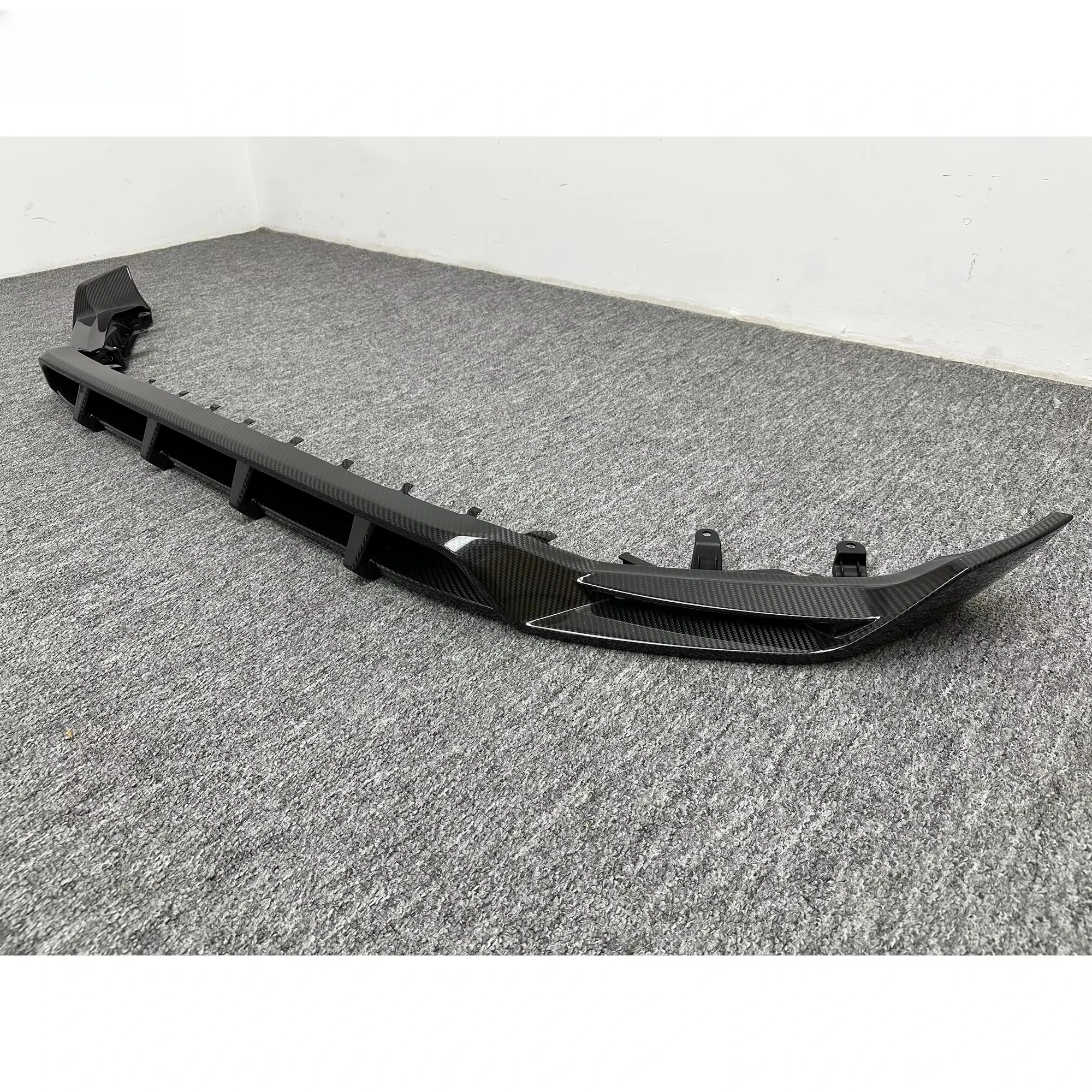 Topcar Style Dry Carbon Fiber Front Bumper Diffuser For Mercedes Benz G-Class W464 G500 G63 G580 2019-2024 Car Front Lip Parts