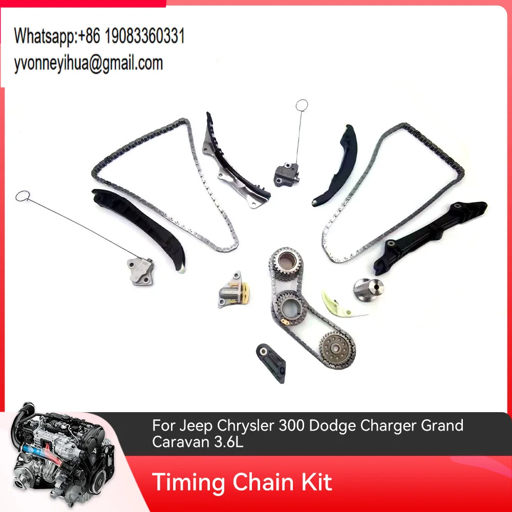 

Timing Chain Kit For Jeep Chrysler 300 Dodge Charger Grand Caravan 3.6L Engine 11-19