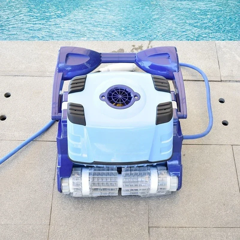 swimming pool automatic sewage suction machine, cleaning and vacuuming robot