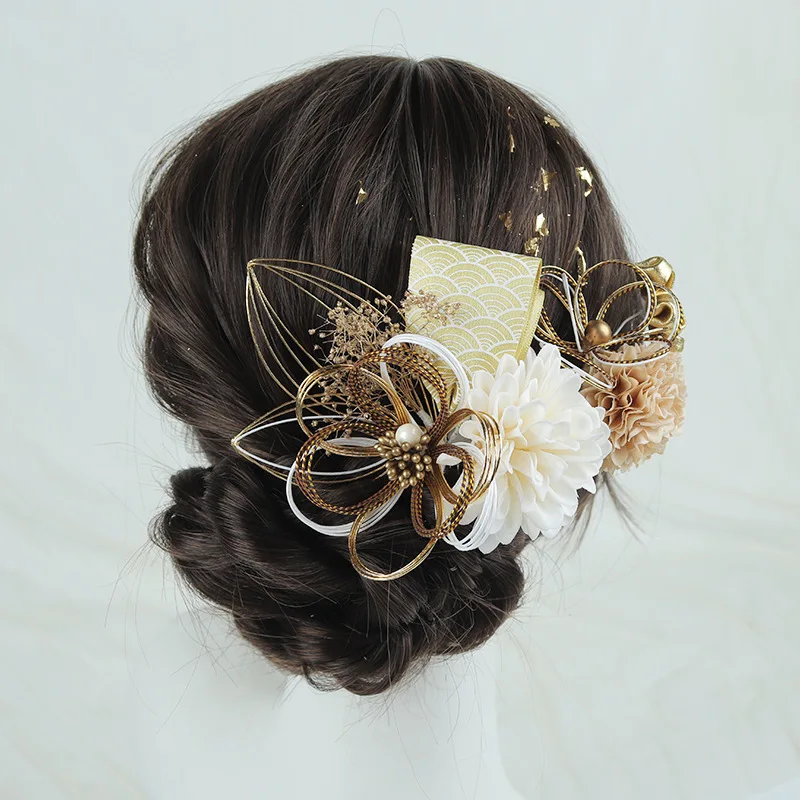 

Furisode Hair Accessories Set for Coming-of-Age Ceremony & Graduation Season