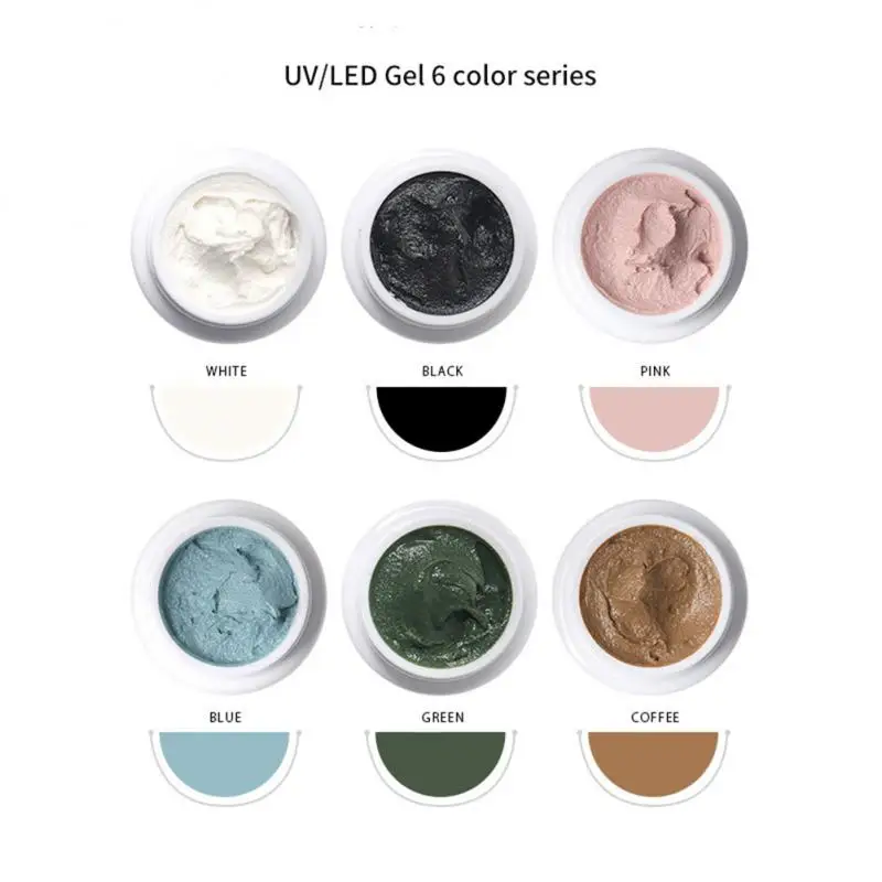 New Nail Cream Gel Drawing Gel Paste 3D Sand Texture Oil Gravel Sand Sculpture Varnish Embossing Nail Art Gel TSLM1