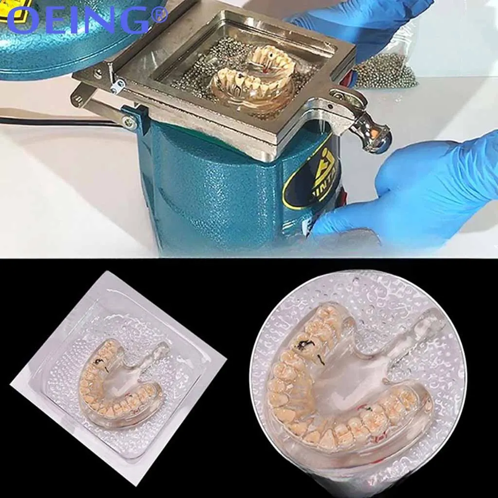 Dental Lab Orthodontic Splint Hard Soft Film Thermoforming Material Round 0.8/1.0/1.5/2.0mm Retainer Slice Vacuum Forming Sheet